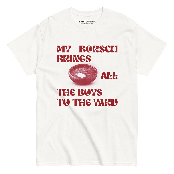 Borsch To The Yard – Adult TShirt