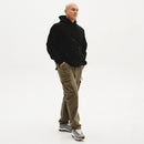 Morse Code Hoodie - Brushed Fleece Black - Saint Javelin