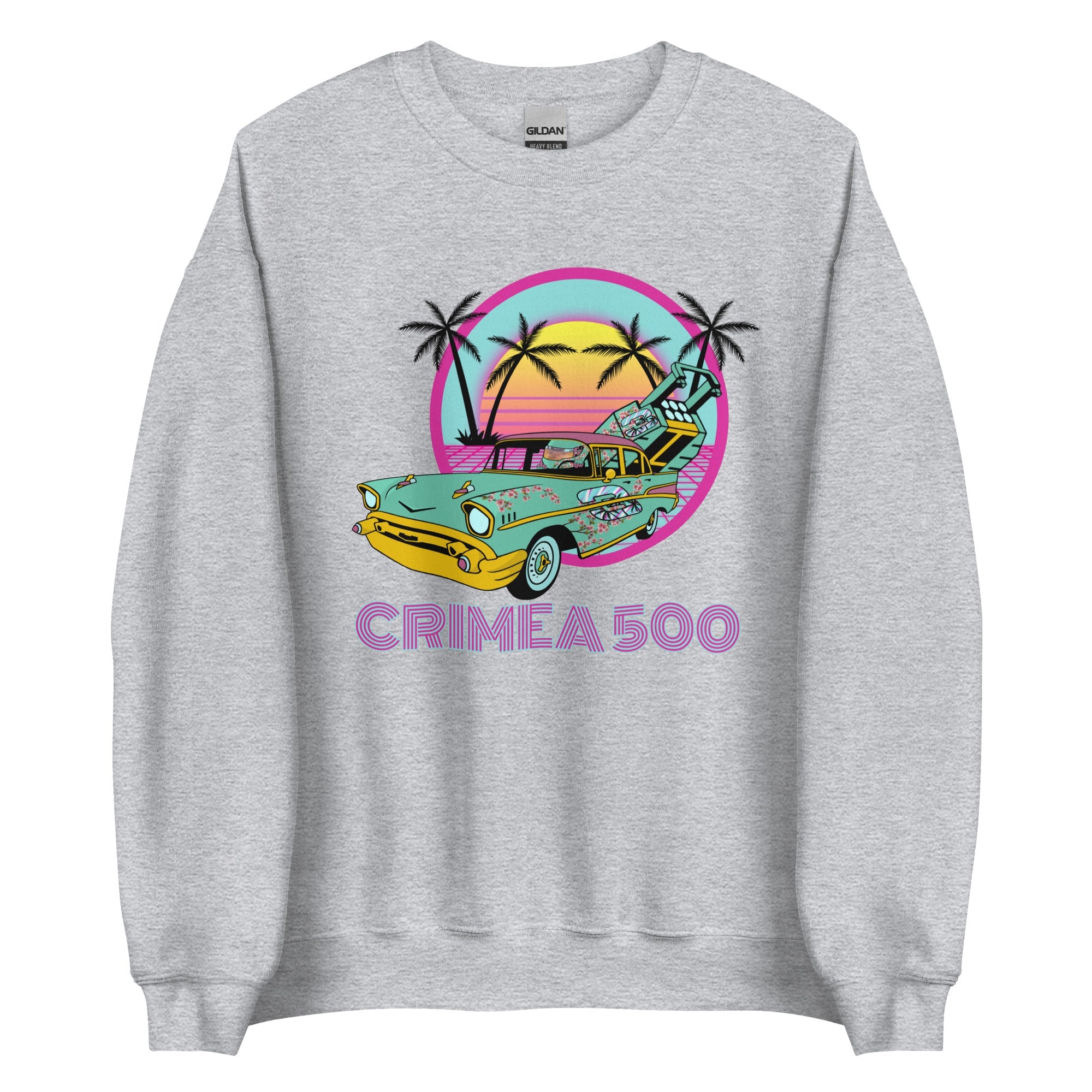 NAFO - CRIMEA 500 HIMARS - Adult Crewneck Sweatshirt - Saint Javelin