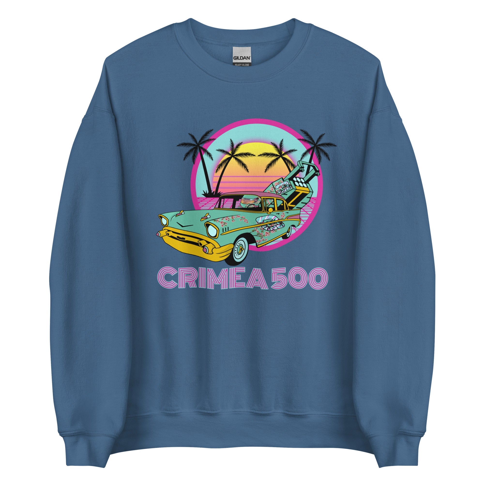 NAFO - CRIMEA 500 HIMARS - Adult Crewneck Sweatshirt - Saint Javelin