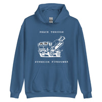 NAFO x HIMARS - Peace Through Superior Firepower - Adult Hoodie - Saint Javelin