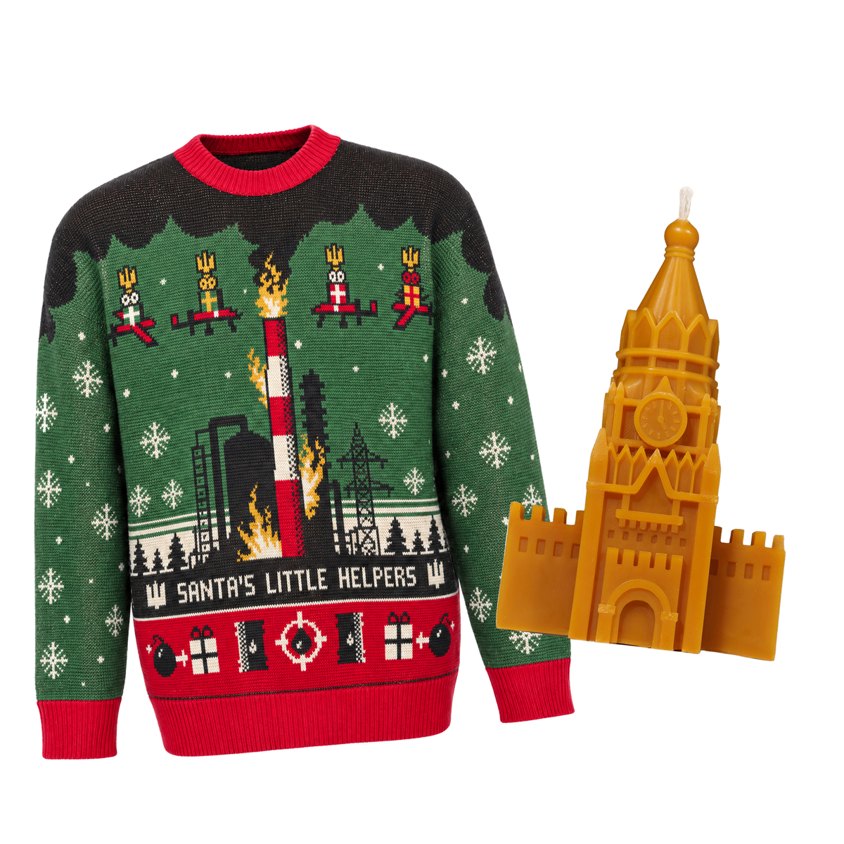 Knitted SPECIAL DELIVERY Christmas Sweater (PRE-ORDER)