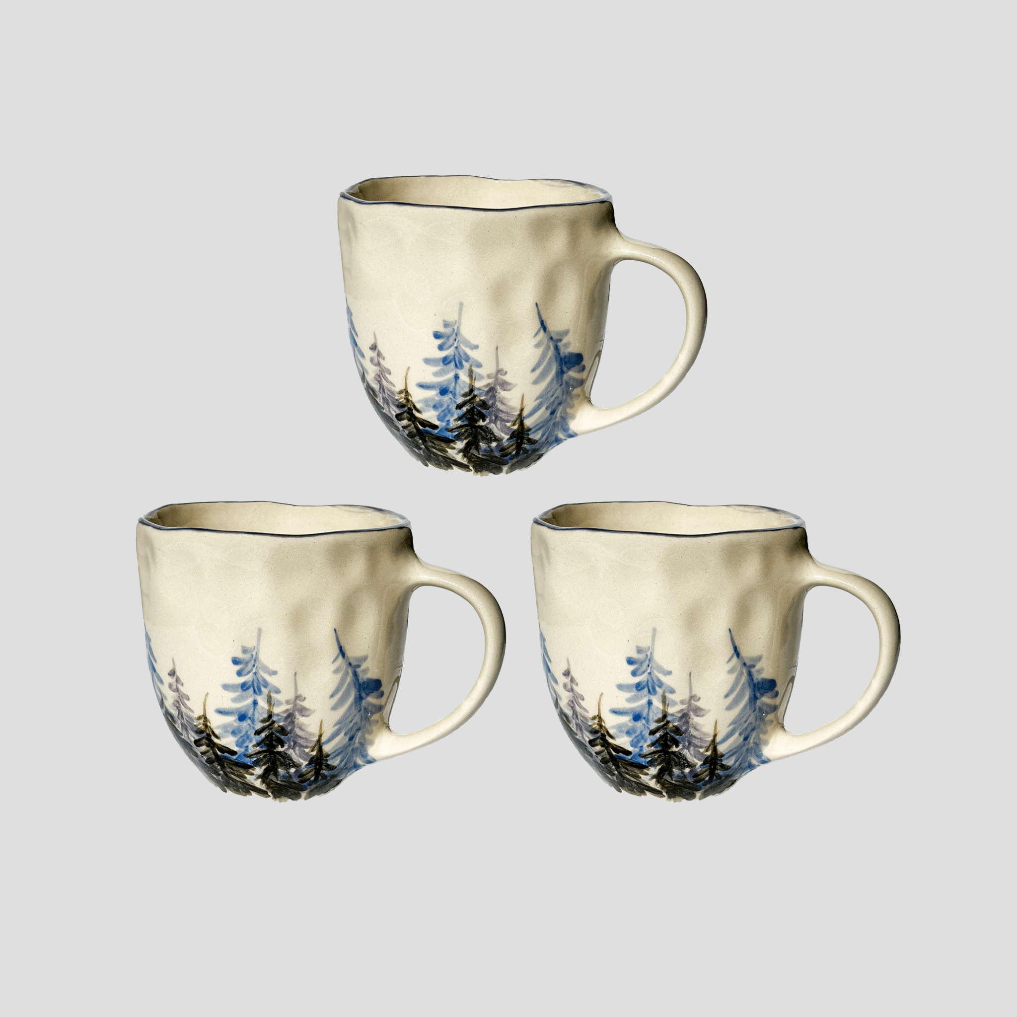Night Forest Mug 3 Pack