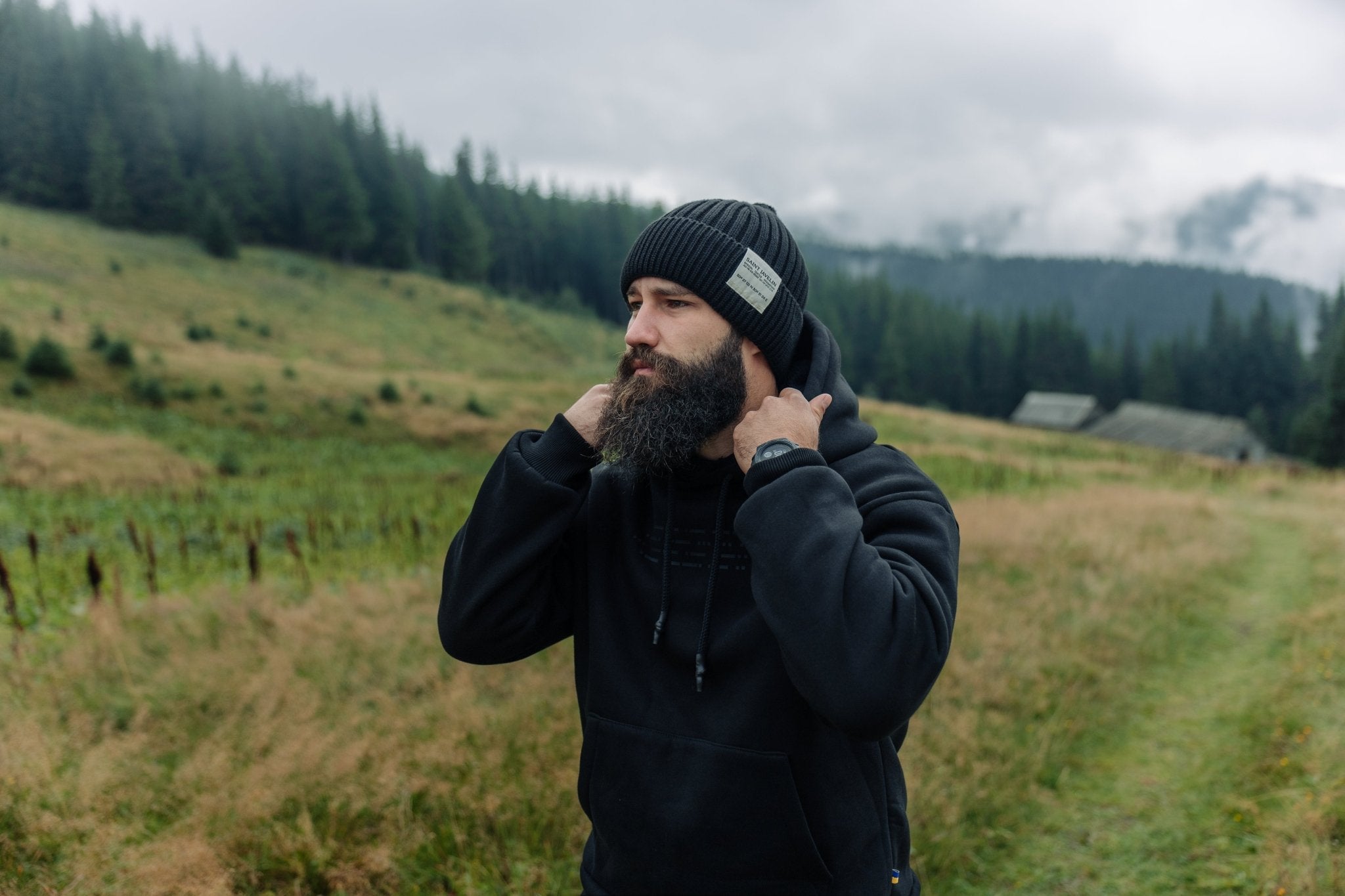 Brushed Fleece Morse Code - Oversized Hoodie – Saint Javelin