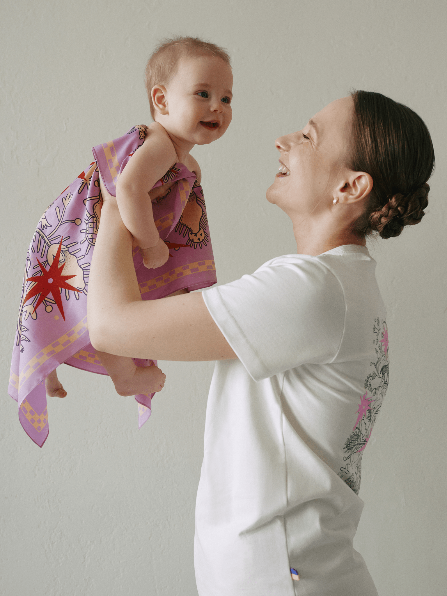 Osynova Silk Scarf - Pink - Saint Javelin