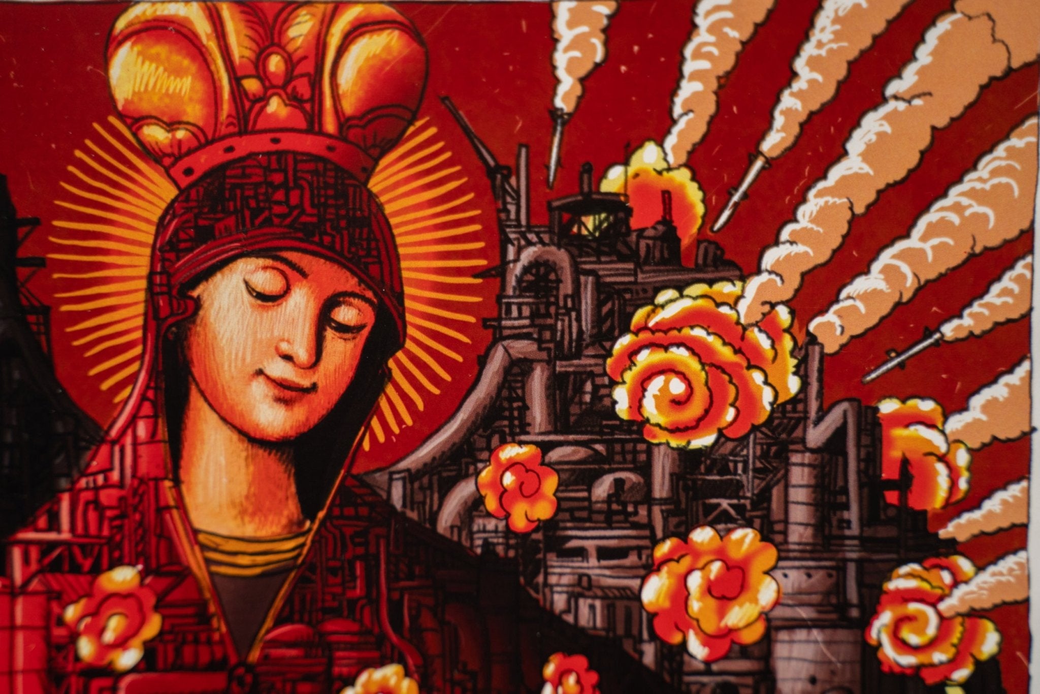 Our Lady of Mariupol - Unsigned Poster - Saint Javelin