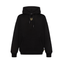 Oversized Embroidered Tryzub Hoodie - Saint Javelin