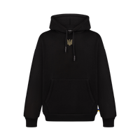 Oversized Embroidered Tryzub Hoodie - Saint Javelin
