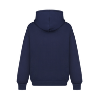 Oversized Embroidered Tryzub Hoodie - Saint Javelin