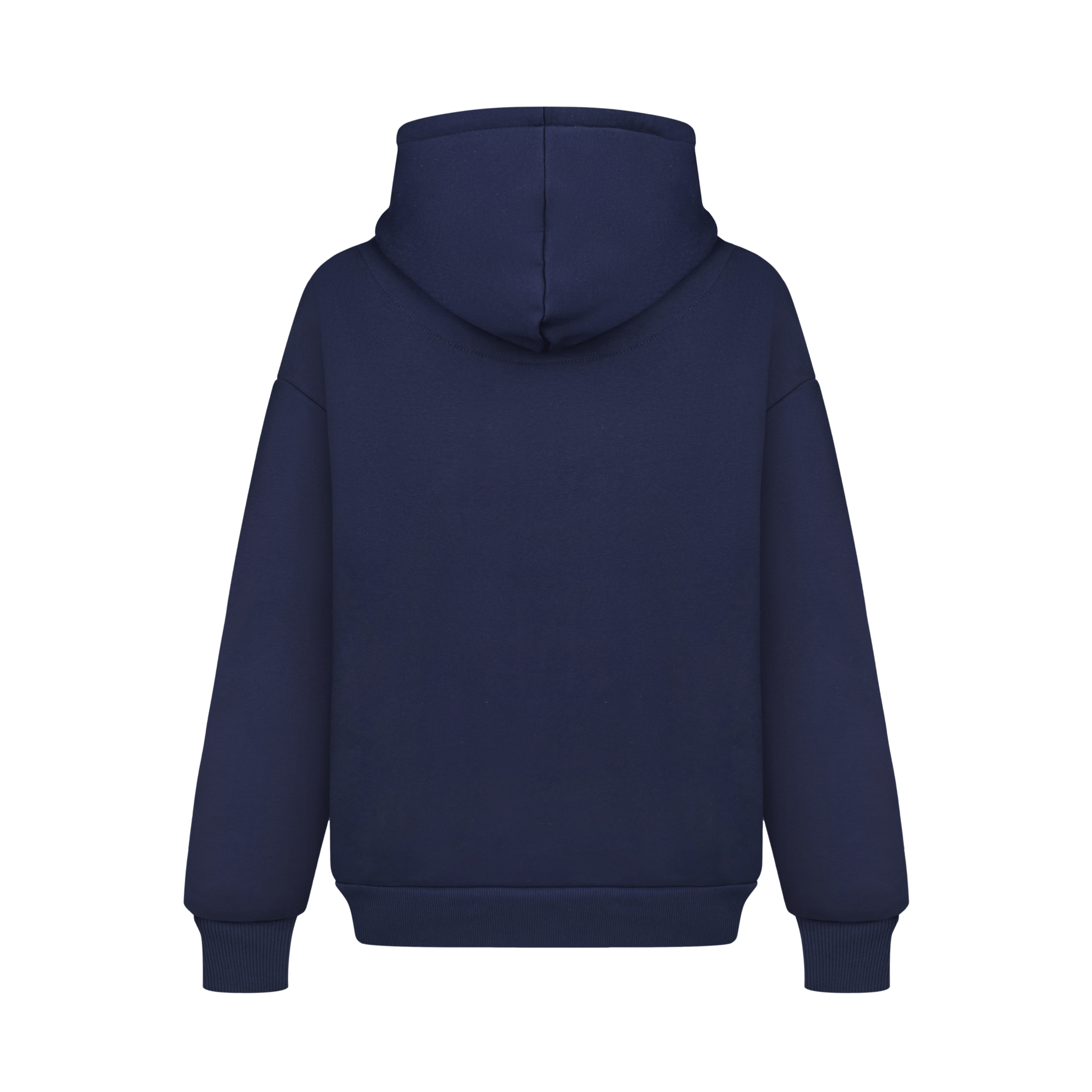 Oversized Embroidered Tryzub Hoodie - Saint Javelin