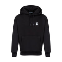 Oversized Saint Javelin Hoodie - Black - Saint Javelin