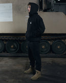 Oversized Saint Javelin Hoodie - Black - Saint Javelin