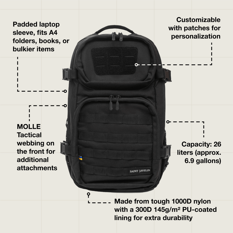 *Pack & Go Adventure Bundle (Backpack + Slingpack) - Saint Javelin