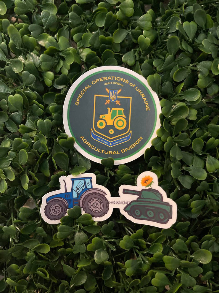 Made in Ukraine - Tractor Brigade 2 Pack Sticker Pack