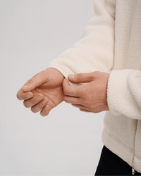Cream Male - closeup sleeve