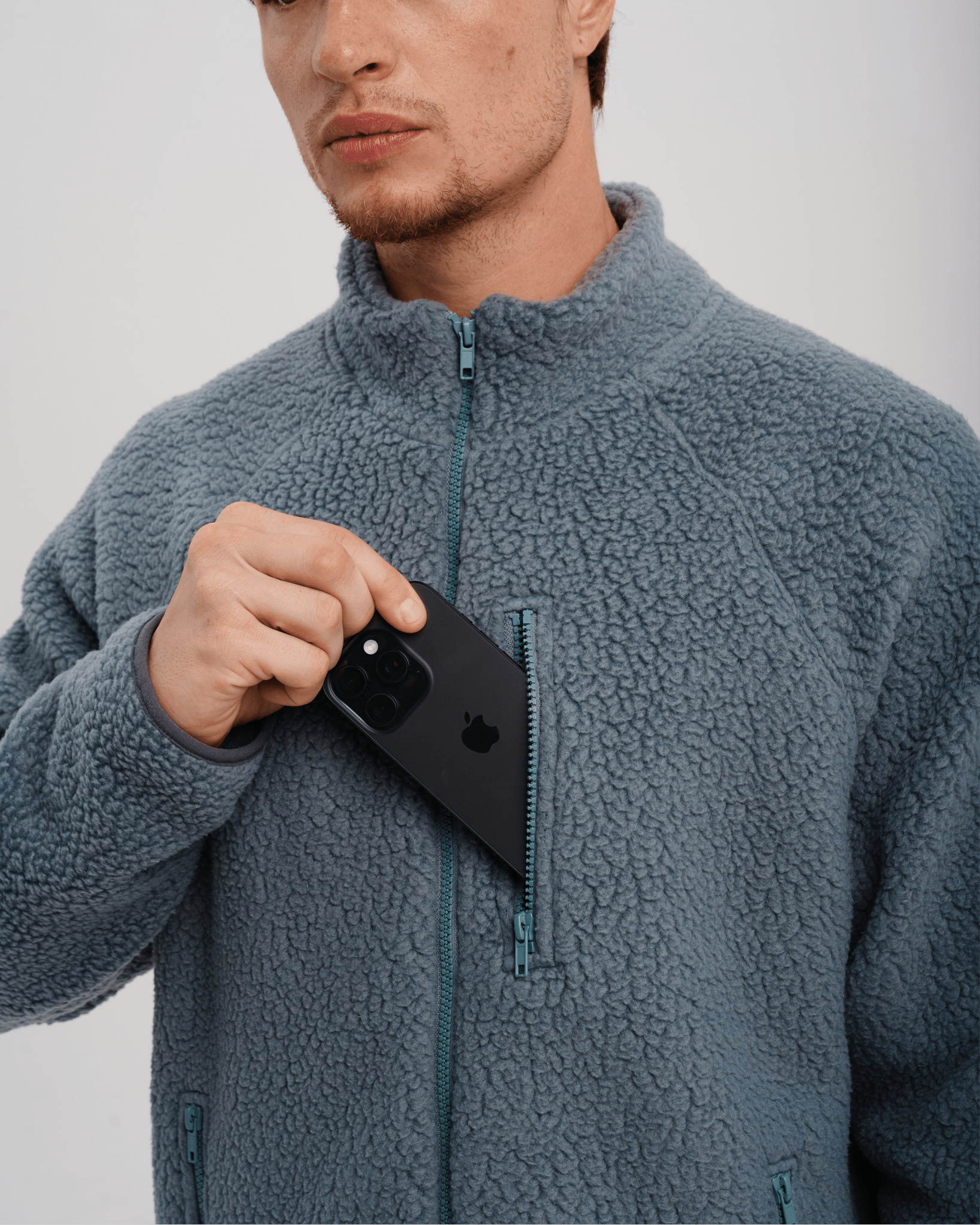 Grey Male - pocket