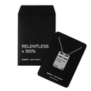 RELENTLESS Steel Tag - Saint Javelin