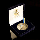 Saint Javelin Challenge Coin – YELLOW (Recycled Artillery Shells) - Saint Javelin