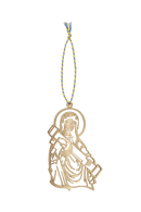 Saint Javelin Holiday Ornament - Recycled Artillery Shells