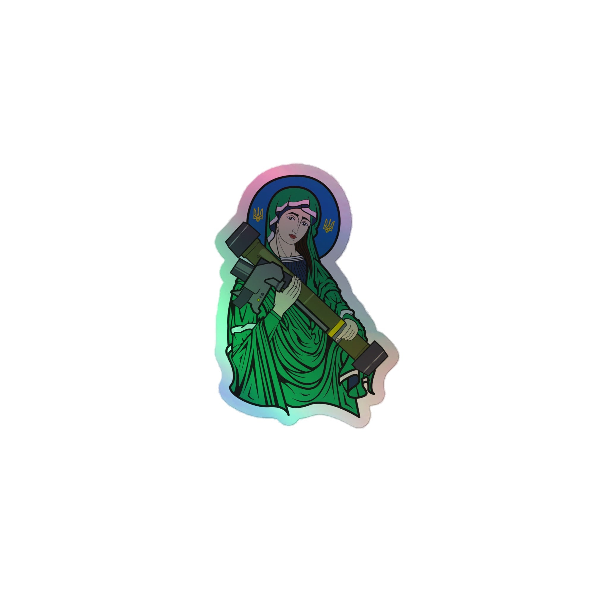 Saint Javelin - Holographic sticker - Saint Javelin