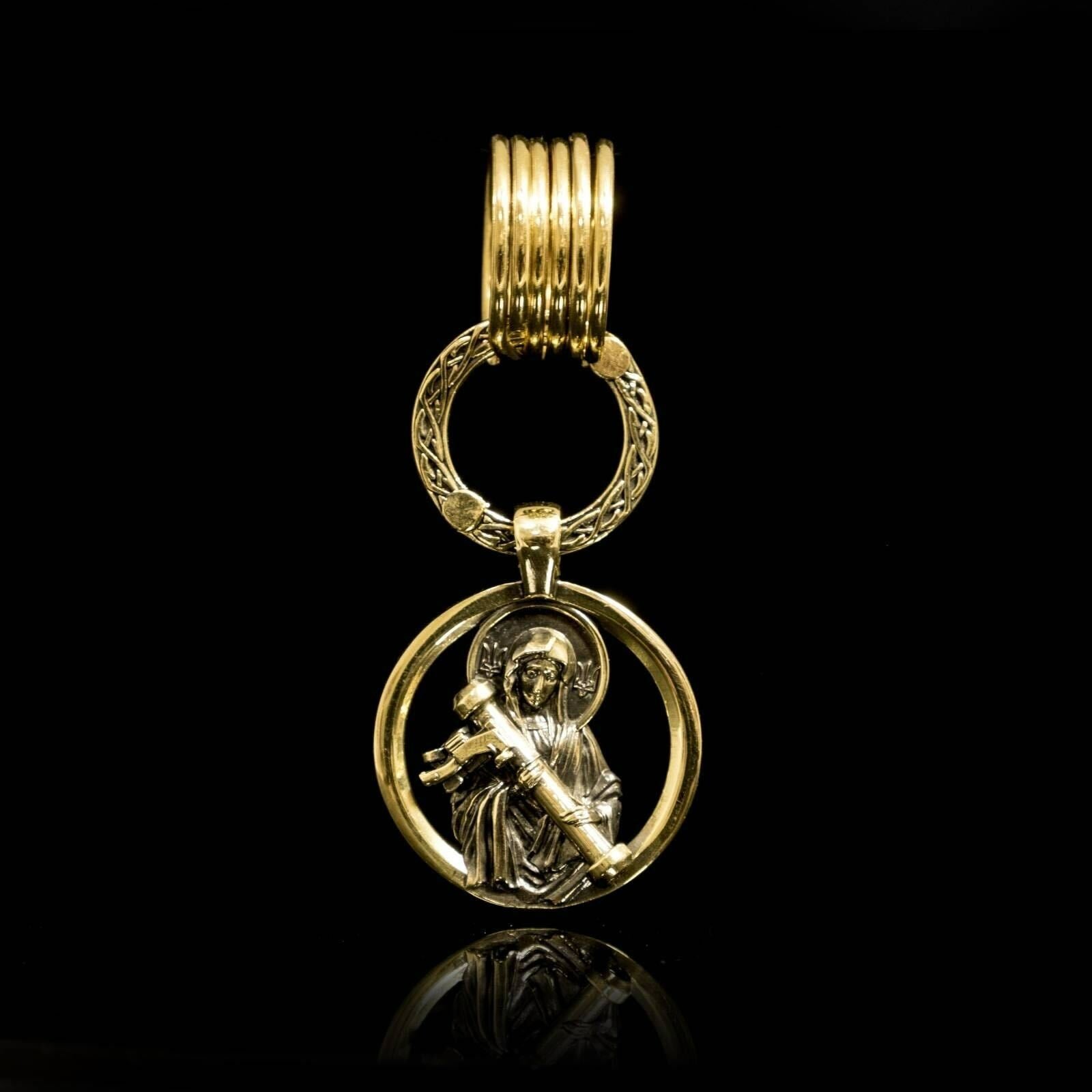Saint Javelin - Key Chain (Recycled Artillery Shells)