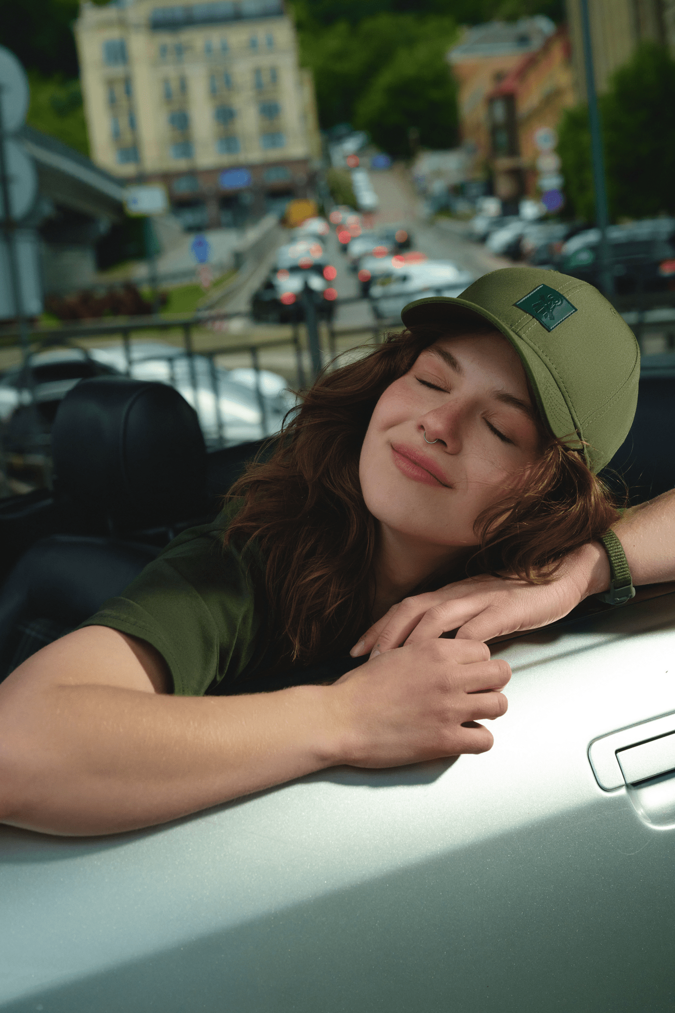 Saint Javelin Olive Green Dad Hat - Saint Javelin