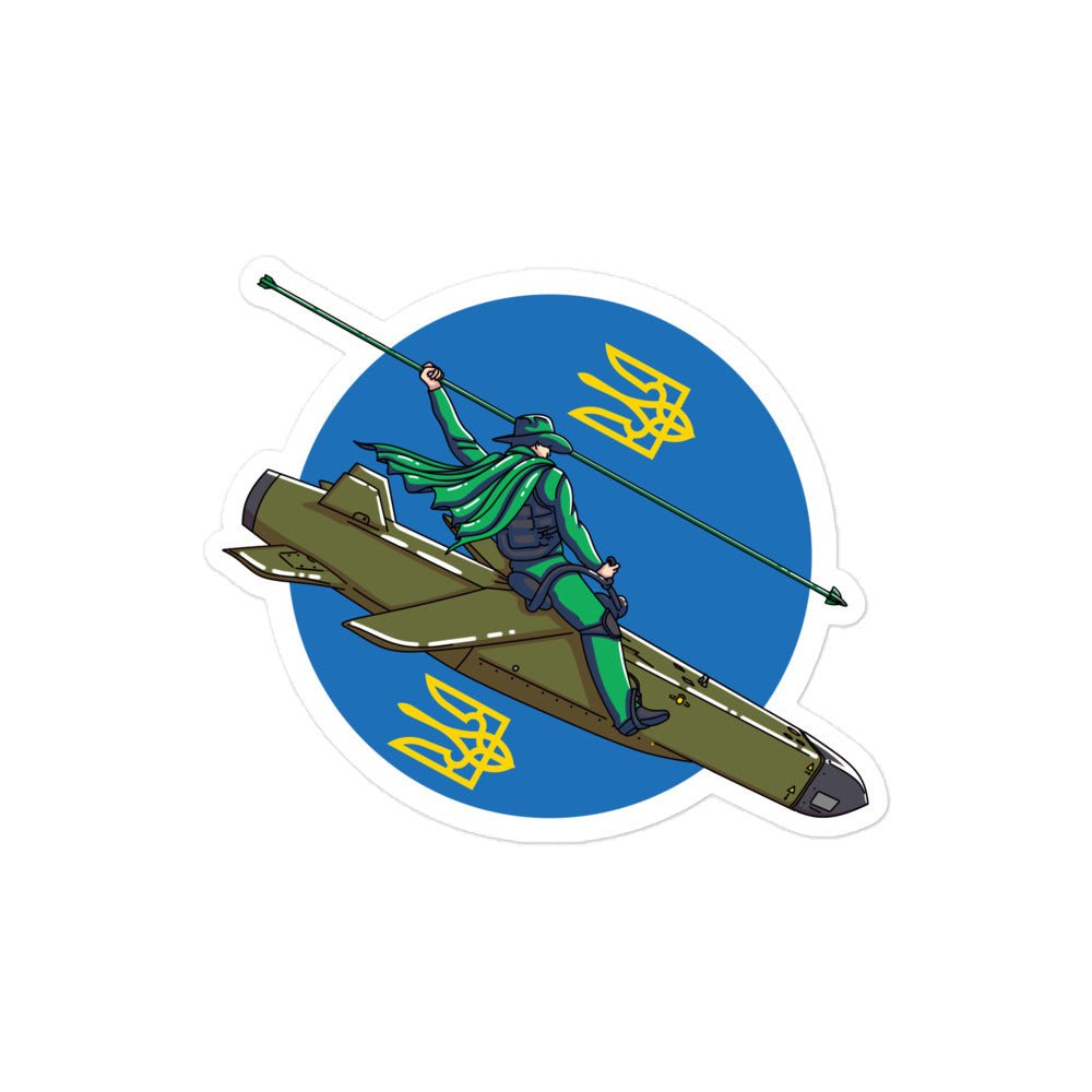 Saint Storm Shadow - Adult Sticker