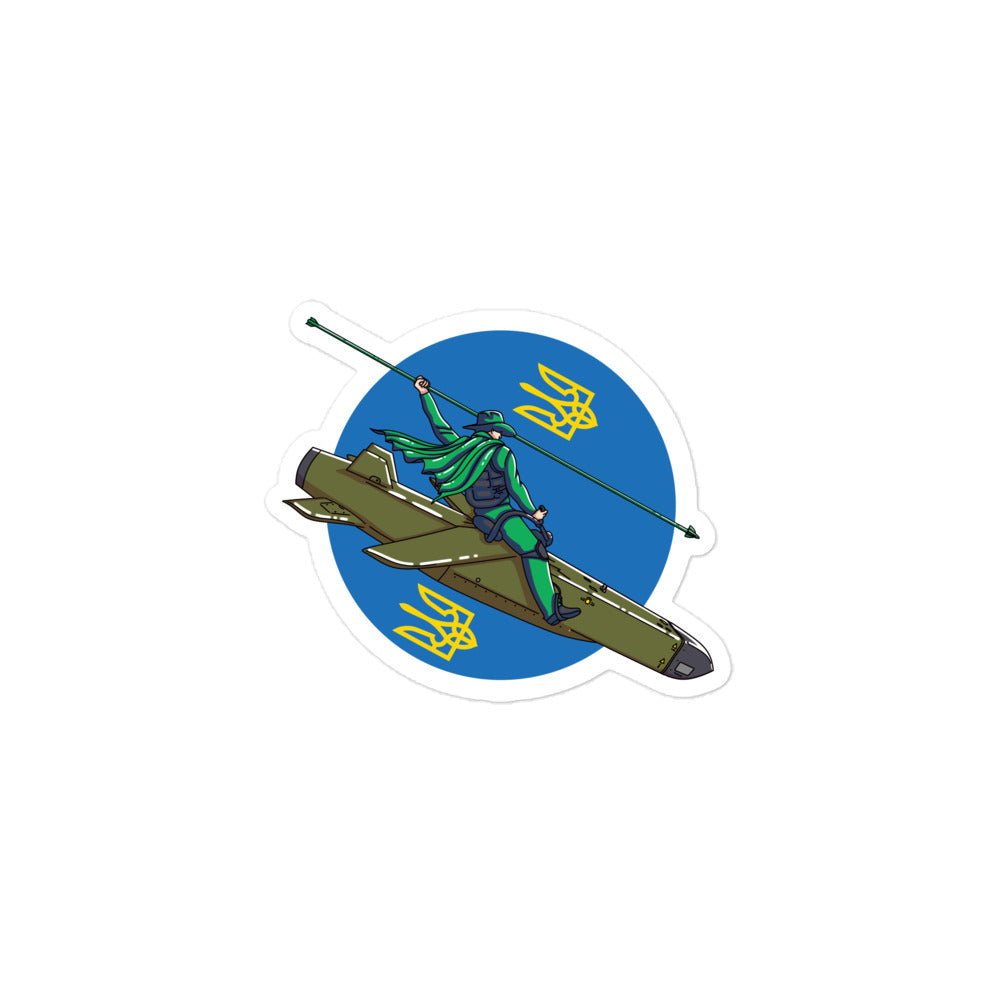 Saint Storm Shadow - Adult Sticker - Saint Javelin