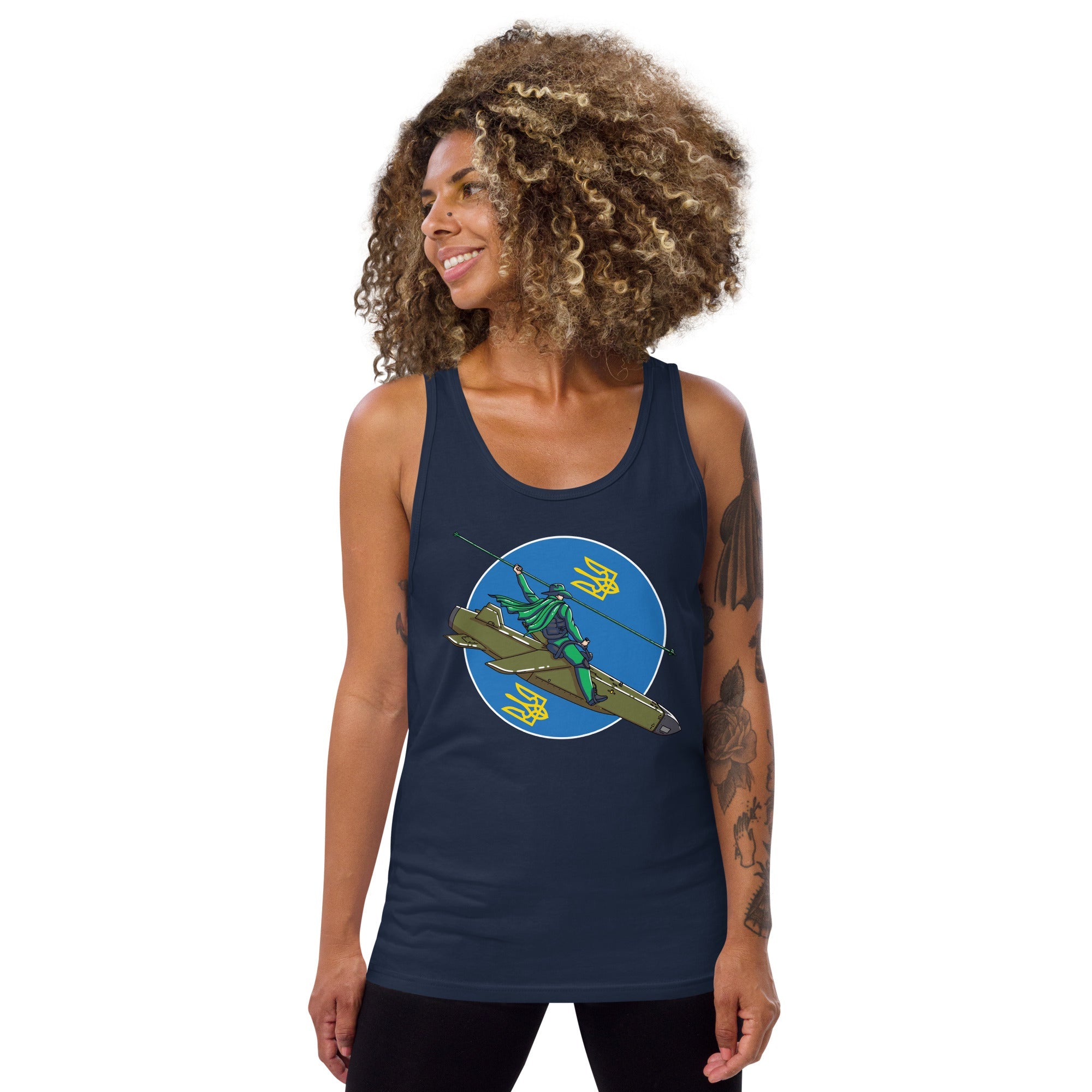 Saint Storm Shadow - Adult Tank Top - Saint Javelin