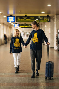 Saint Zaliznytsia - Navy Long Sleeve - Saint Javelin