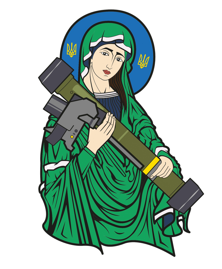 Saint Javelin - Sticker (POP-UP)