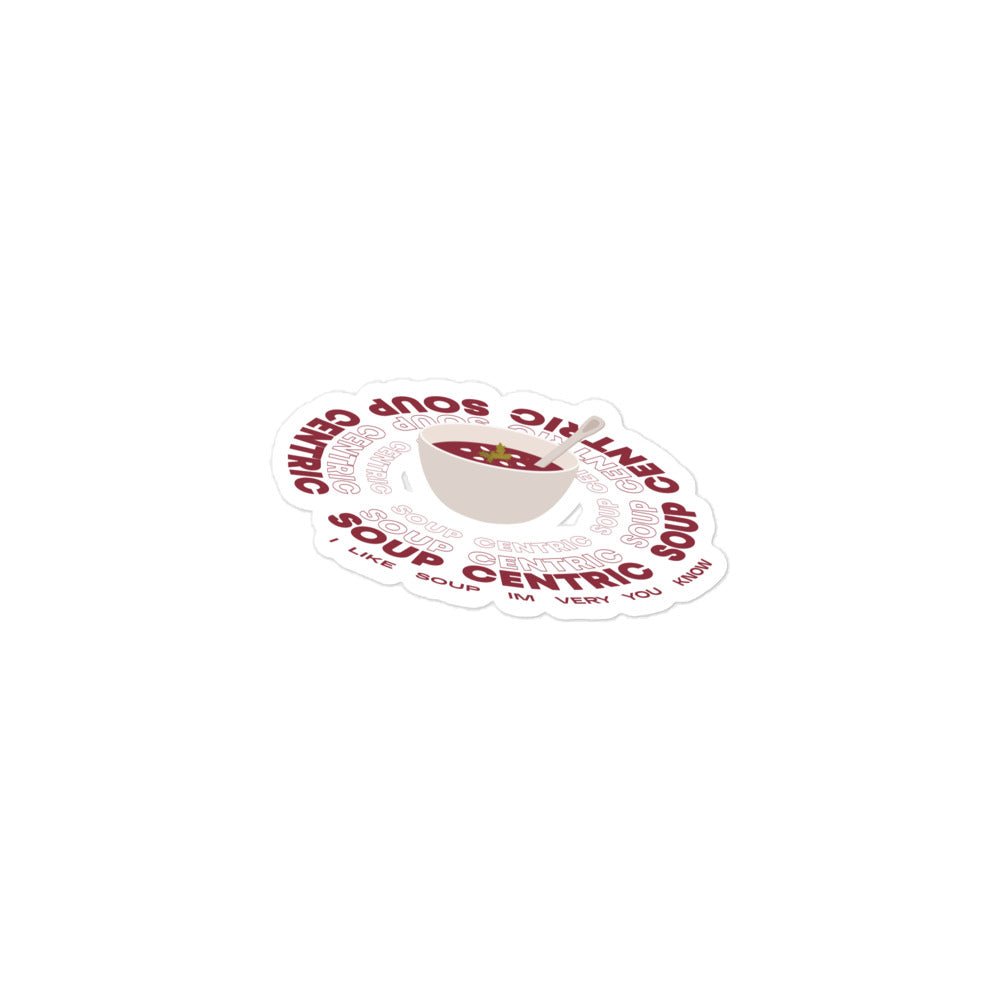 Soup - Centric – Sticker - Saint Javelin