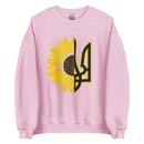 Sunflower + Tryzub - Adult Crewneck Sweatshirt - Saint Javelin