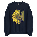 Sunflower + Tryzub - Adult Crewneck Sweatshirt - Saint Javelin