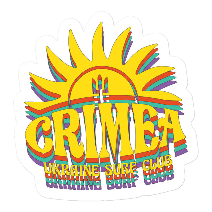 Ukraine Surf Club – Sticker