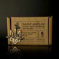 Trident of Triumph - Pin (Recycled Artillery Shells) - Saint Javelin