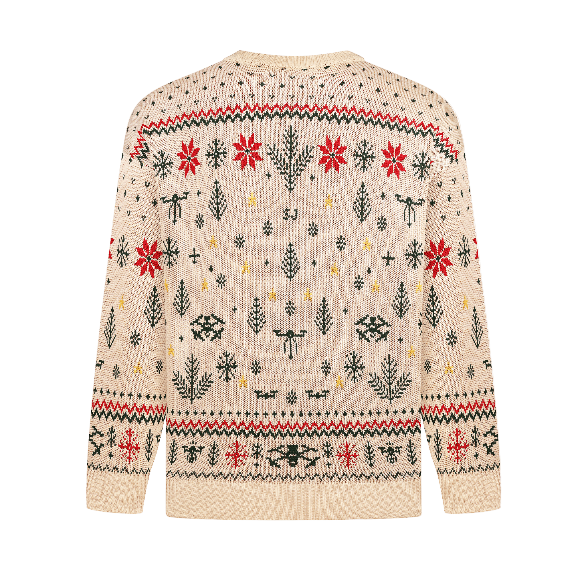 Knitted TRYZUB Christmas Sweater