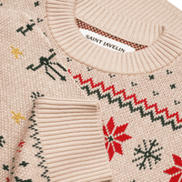 Knitted TRYZUB Christmas Sweater