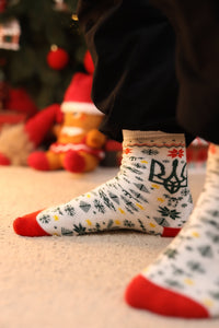 TRYZUB Christmas Socks