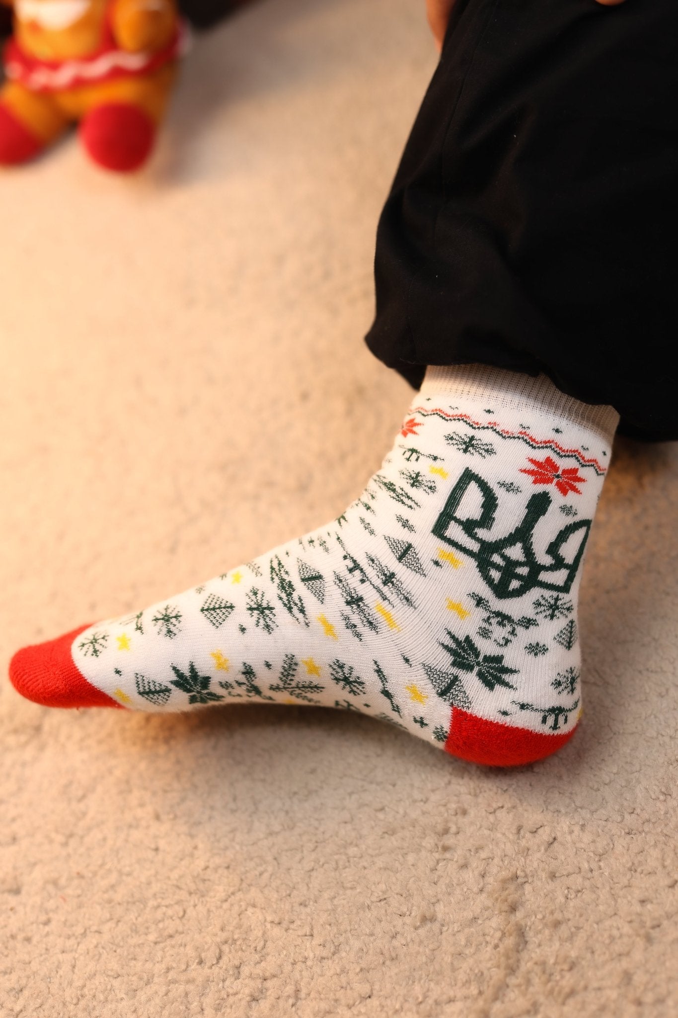 TRYZUB Christmas Socks