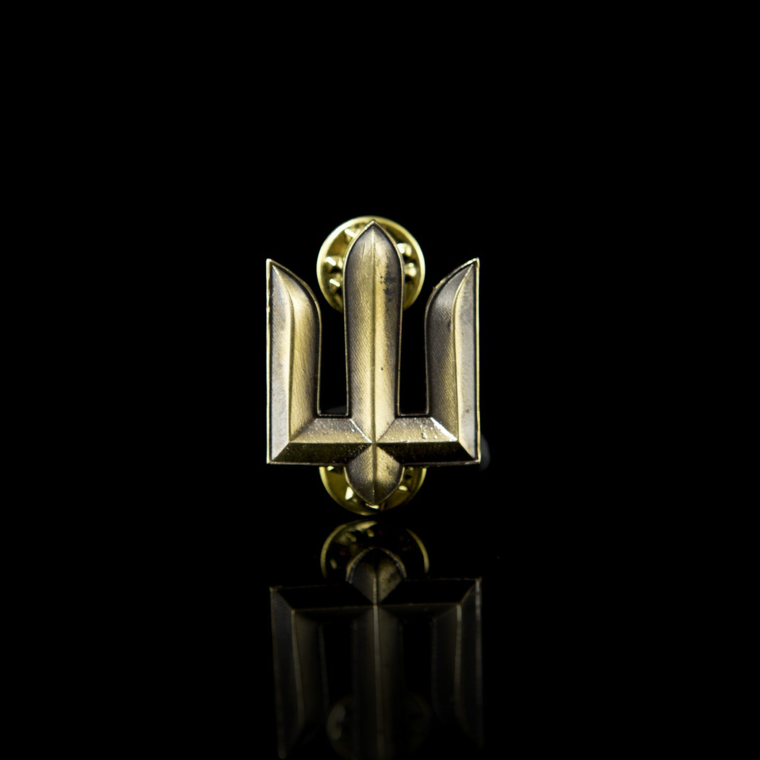 Tryzub Military - Pin (Recycled Artillery Shells) – Saint Javelin