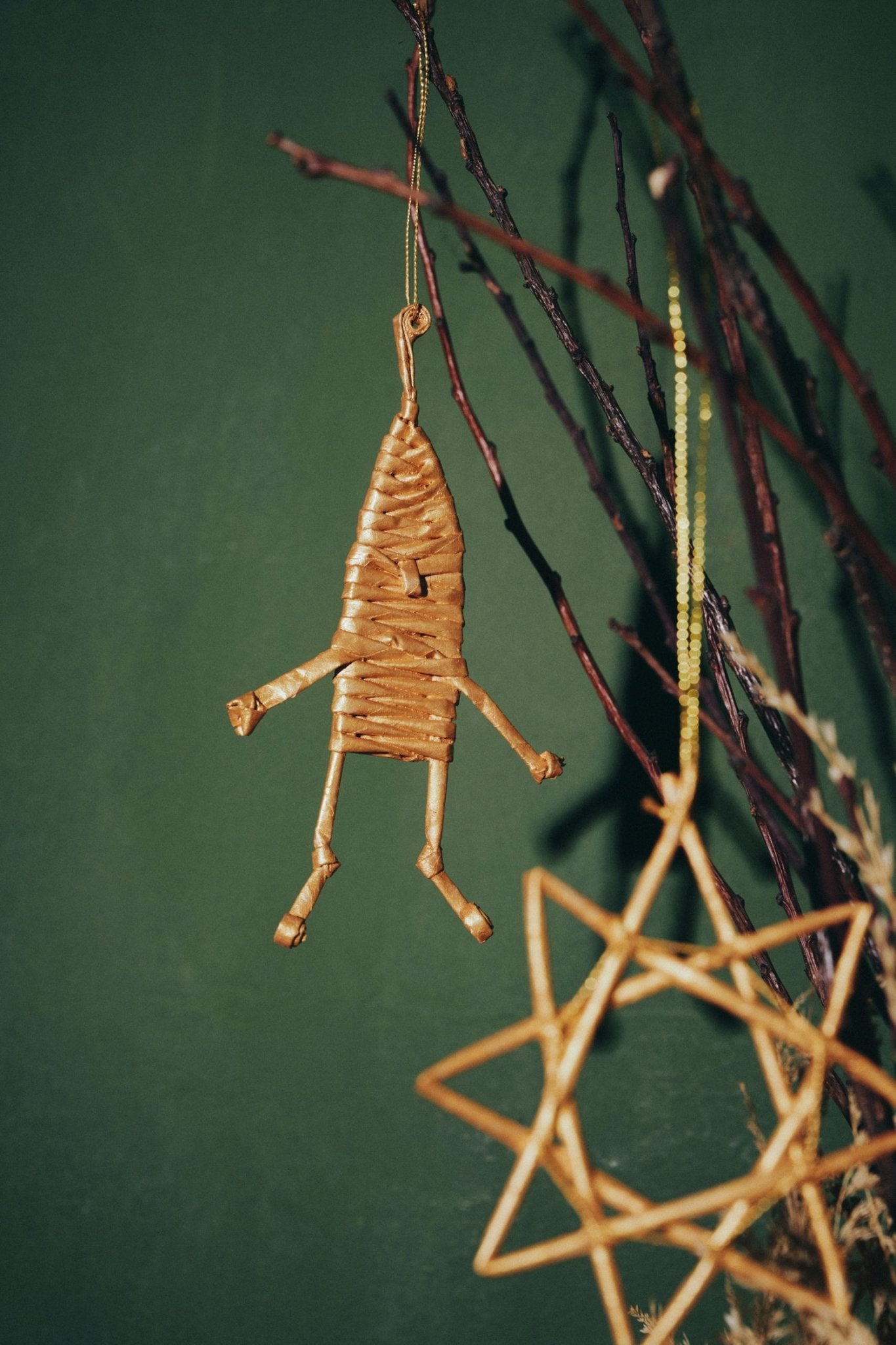 Strawbridge and Clothier　オーナメント10個＋パーツ Ukrainian Christmas Straw Ornaments Set of 5 – Saint Javelin