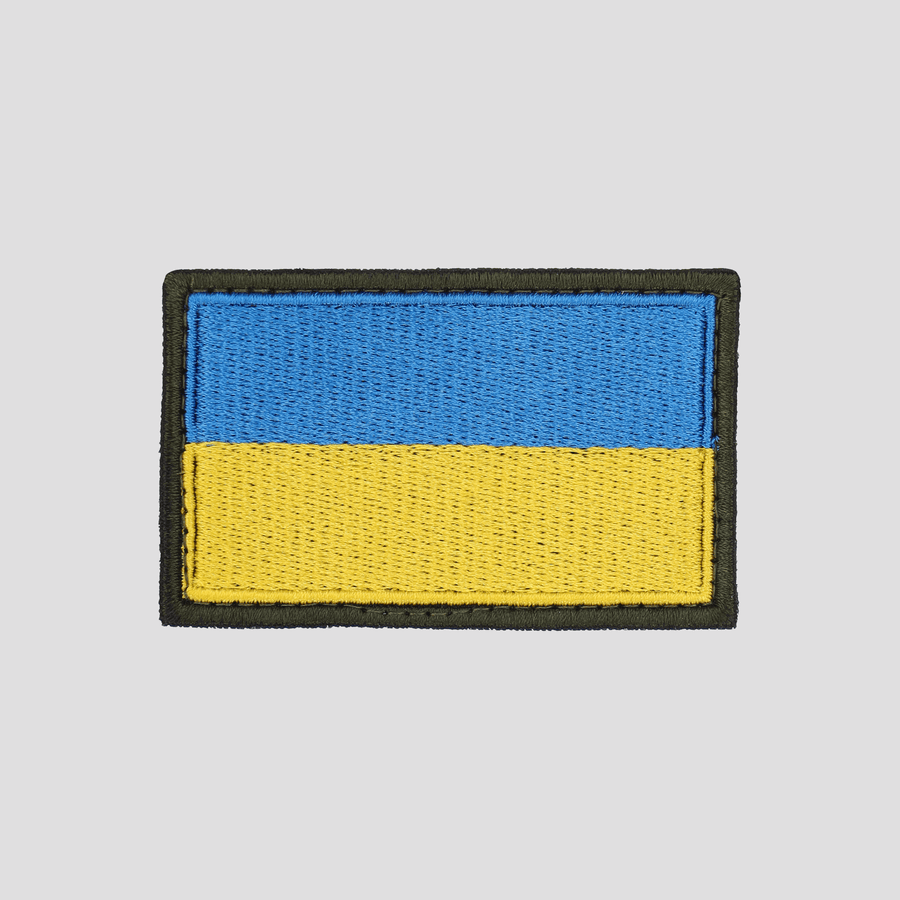 Ukrainian Flag - Embroidered Patch - Saint Javelin