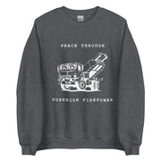 NAFO x HIMARS - Peace Through Superior Firepower - Adult Crewneck Sweatshirt
