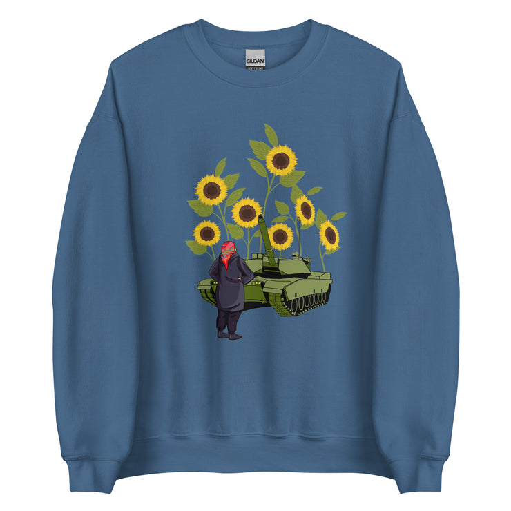 Go Home Russia - Sunflowers - Adult Crewneck Sweatshirt