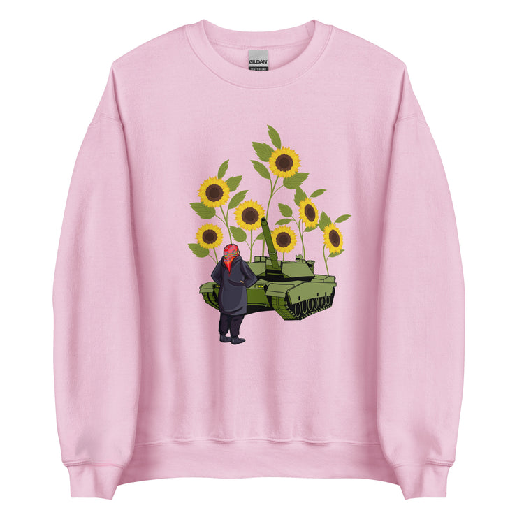 Go Home Russia - Sunflowers - Adult Crewneck Sweatshirt