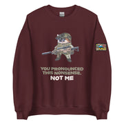 NAFO - You Pronounced This Nonsense - Adult Crewneck Sweatshirt