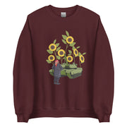 Go Home Russia - Sunflowers - Adult Crewneck Sweatshirt