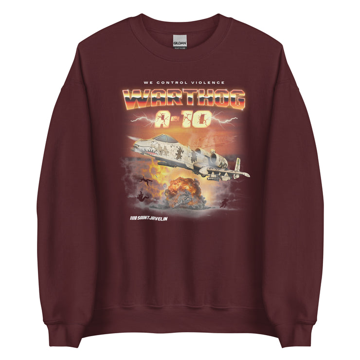 A-10 Warthog - Vintage Collection - Adult Crewneck Sweatshirt