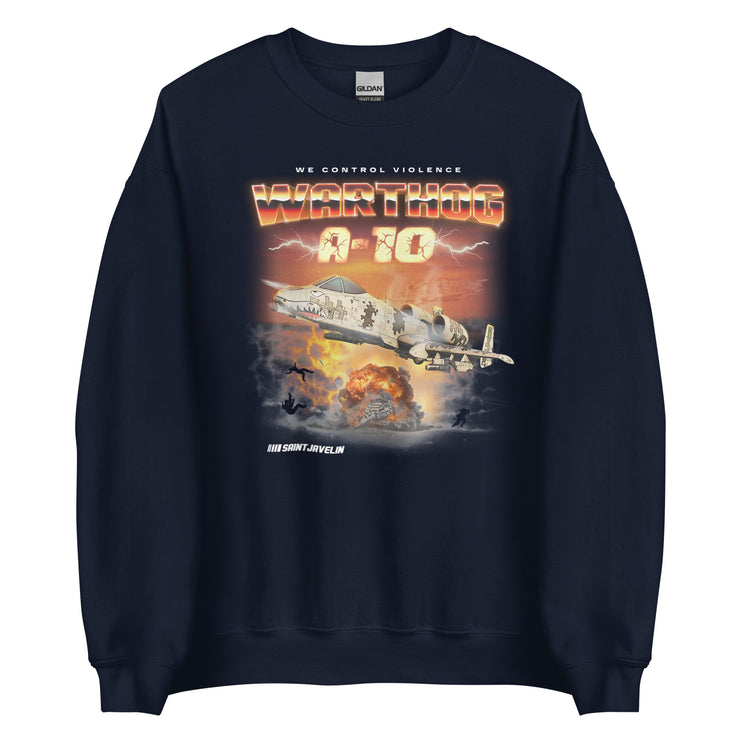 A-10 Warthog - Vintage Collection - Adult Crewneck Sweatshirt